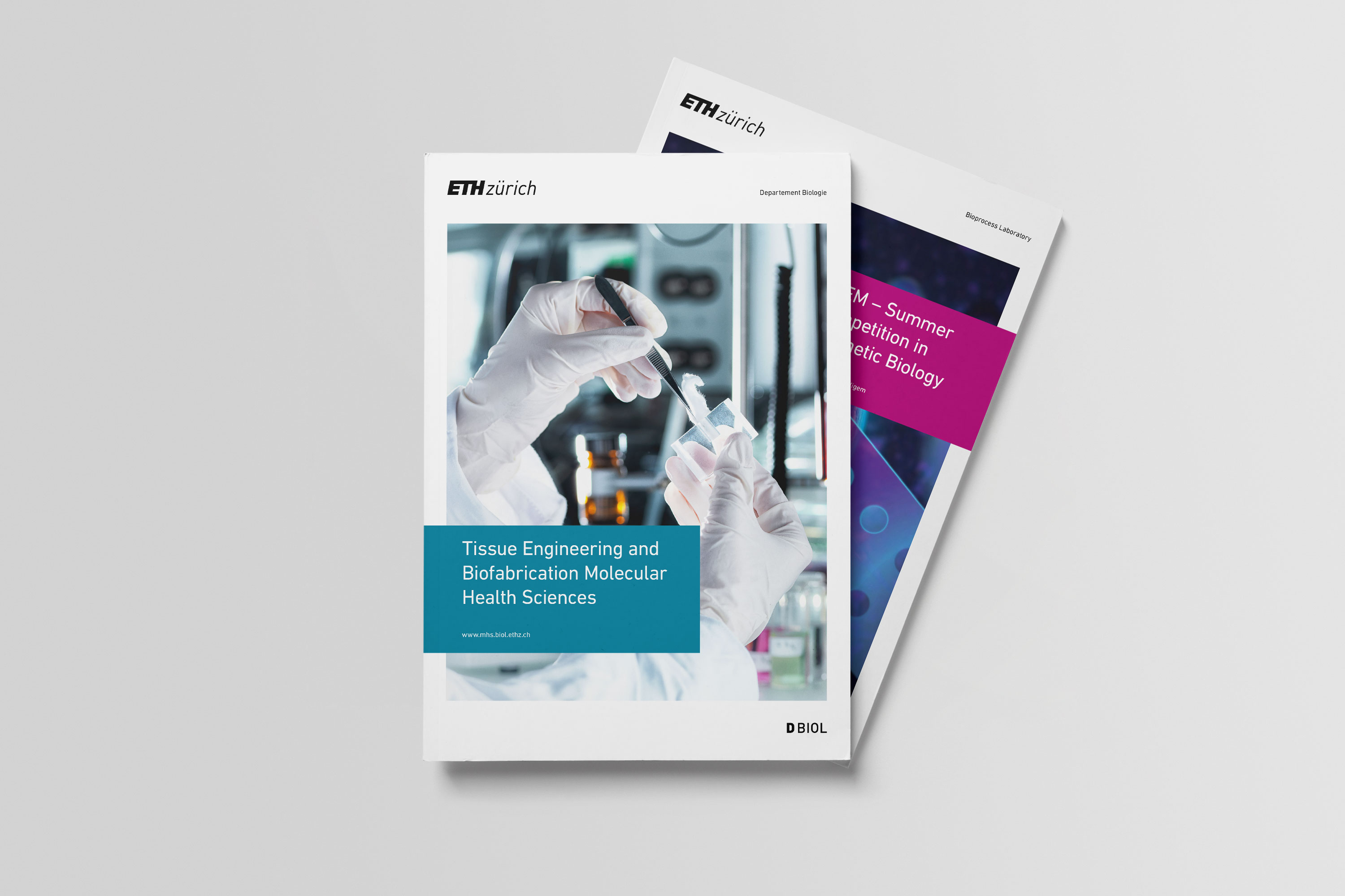 Brochure layout ETH Zurich