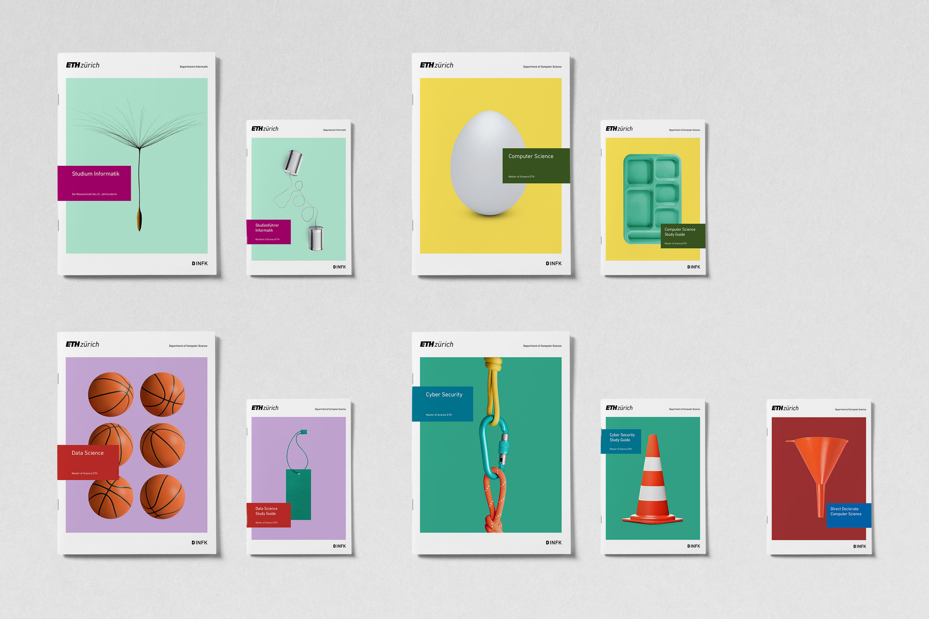ETH Zurich, Department of Computer Science, Image concept Brochures and study guides