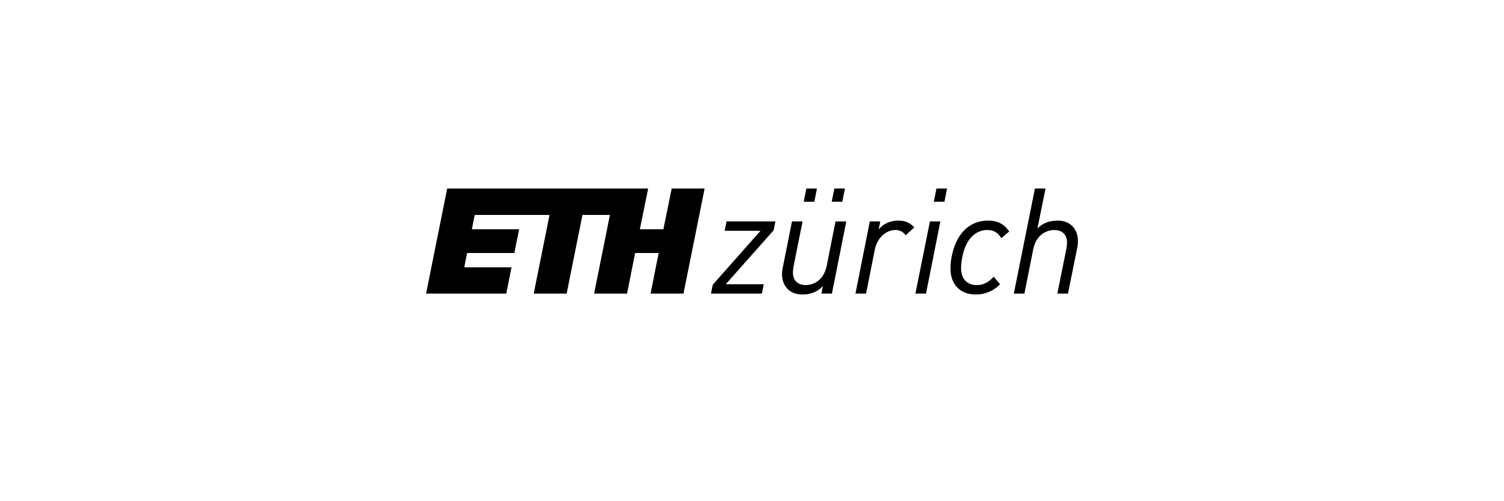 Brand logo ETH Zurich on white background